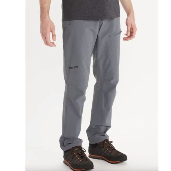 MARMOT Men’s Size 40 Inseam 29” Scree Pant Durable Stretch Softshell‎ Pants Gray - Picture 1 of 15